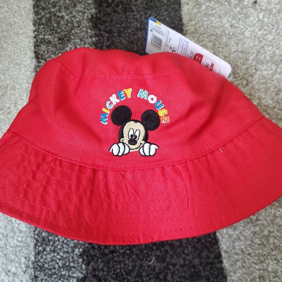 Disney Mickey Mouse bucket hat toddler  hat New with tags reversible - Picture 1 of 4